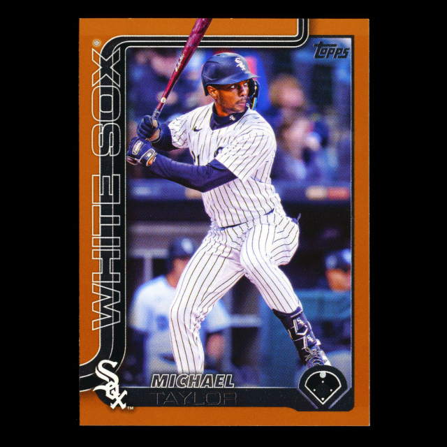 Michael Taylor 2025 Topps Update Gold White Sox 1739/2025