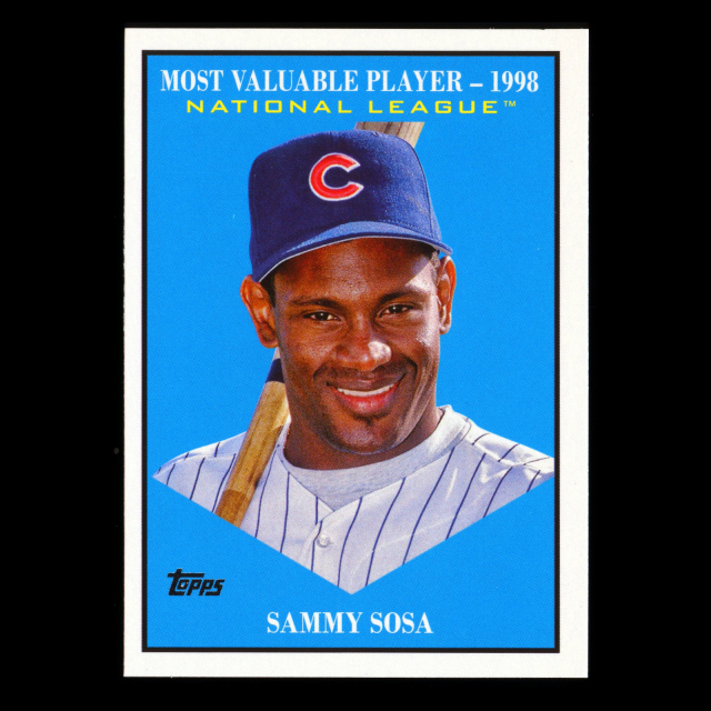 Sammy Sosa 2025 Topps Update Most Valuable Cubs