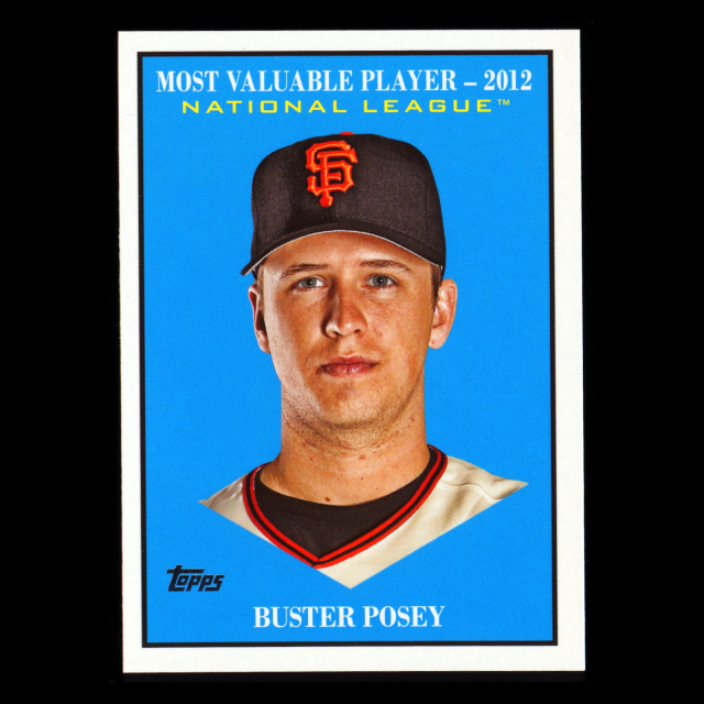 Buster Posey 2025 Topps Update Most Valuable Giants