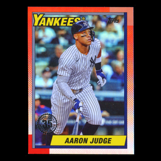 Aaron Judge 2025 Topps Update '90 Topps Rookie Yankees