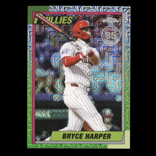 Bryce Harper 2025 Topps Update '90 Topps Silver Pack Chrome Phillies