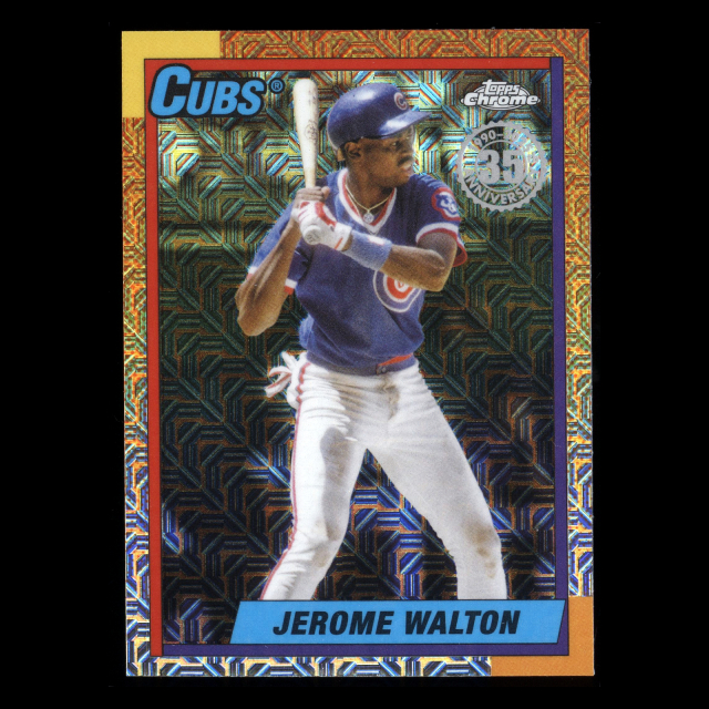 Jerome Walton 2025 Topps Update '90 Topps Silver Pack Chrome Cubs