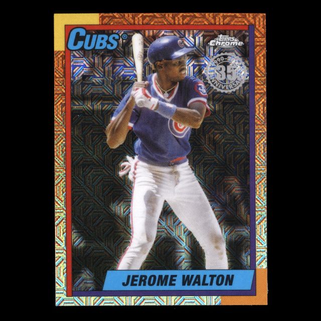 Jerome Walton 2025 Topps Update '90 Topps Silver Pack Chrome Cubs