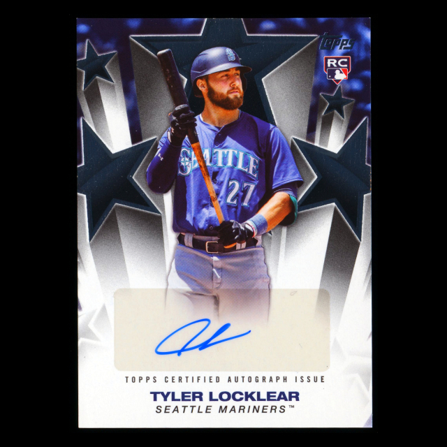 Tyler Locklear RC 2025 Topps Update Baseball Stars Autographs Rookie Mariners