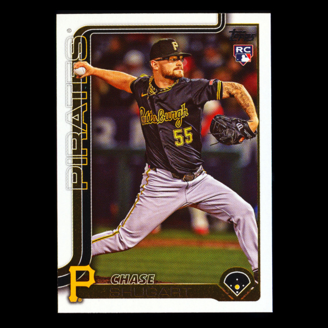 Chase Shugart RC 2025 Topps Update Rookie Pirates