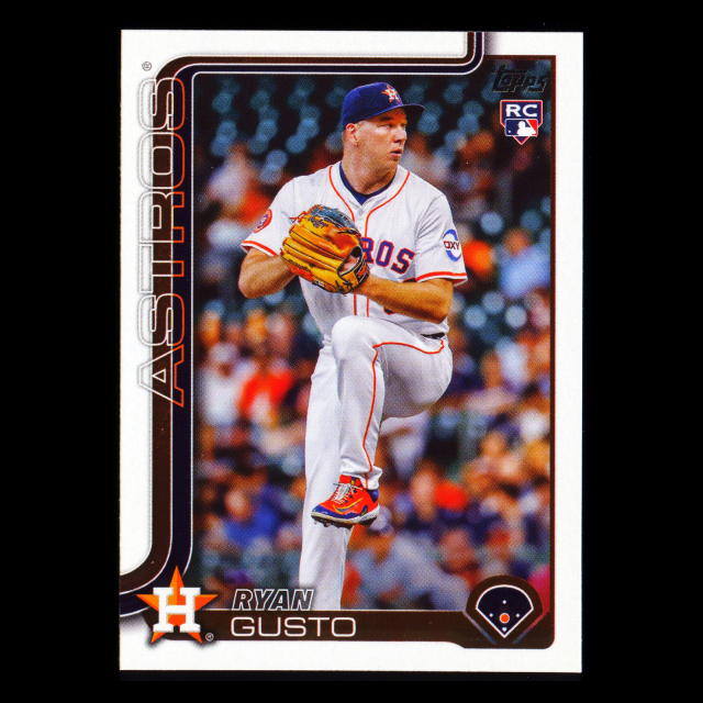 Ryan Gusto RC 2025 Topps Update Rookie Astros