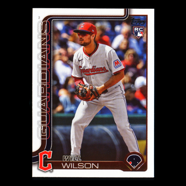 Will Wilson RC 2025 Topps Update Rookie Guardians