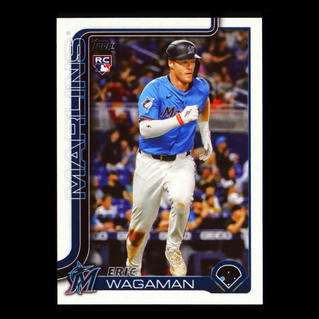 Eric Wagaman RC 2025 Topps Update Rookie Marlins