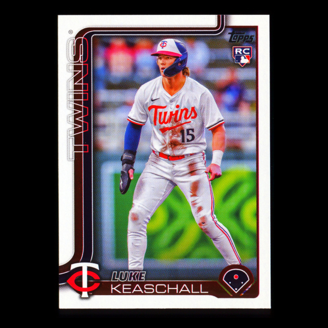 Luke Keaschall RC 2025 Topps Update Rookie Twins