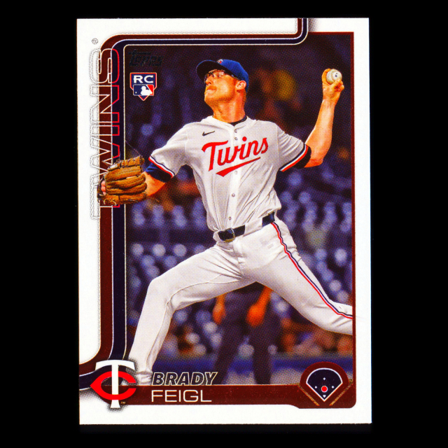 Brady Feigl RC 2025 Topps Update Rookie Twins