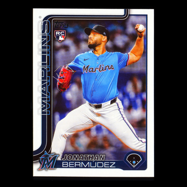 Jonathan Bermdez RC 2025 Topps Update Rookie Marlins