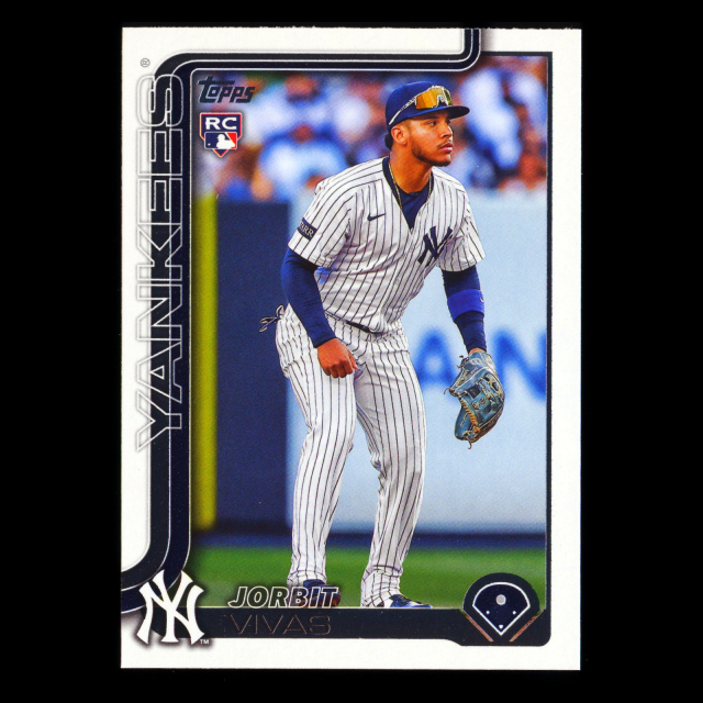 Jorbit Vivas RC 2025 Topps Update Rookie Yankees