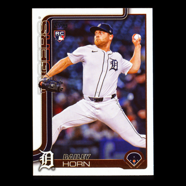 Bailey Horn RC 2025 Topps Update Rookie Tigers