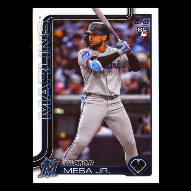 Victor MESA JR. RC 2025 Topps Update Rookie Marlins