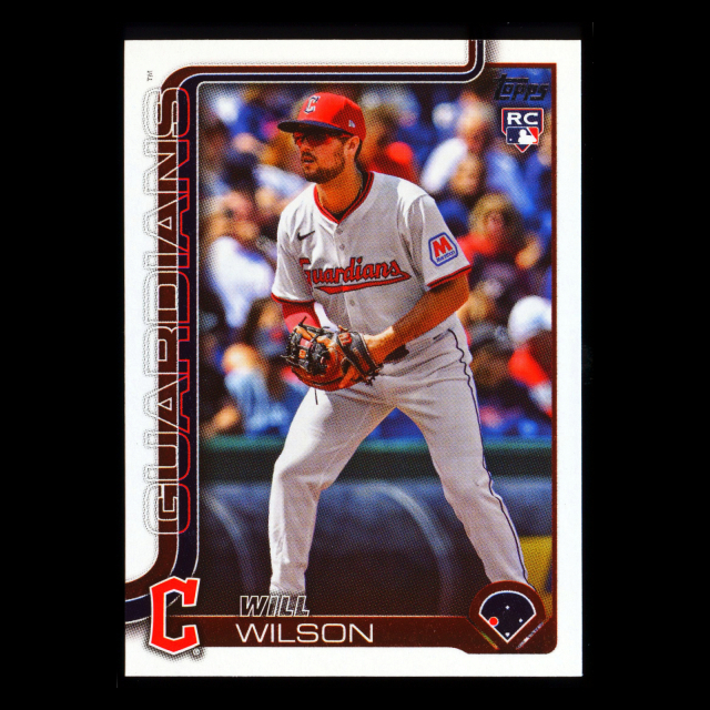 Will Wilson RC 2025 Topps Update Rookie Guardians