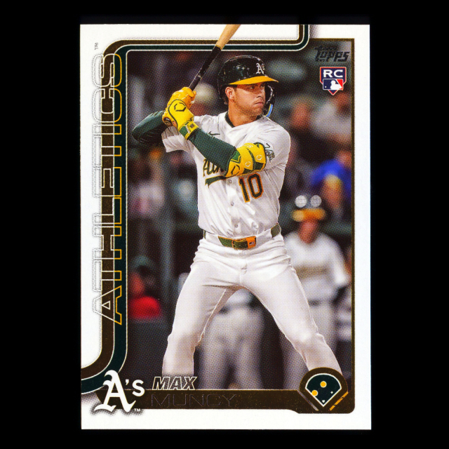 Max Muncy RC 2025 Topps Update Rookie Athletics
