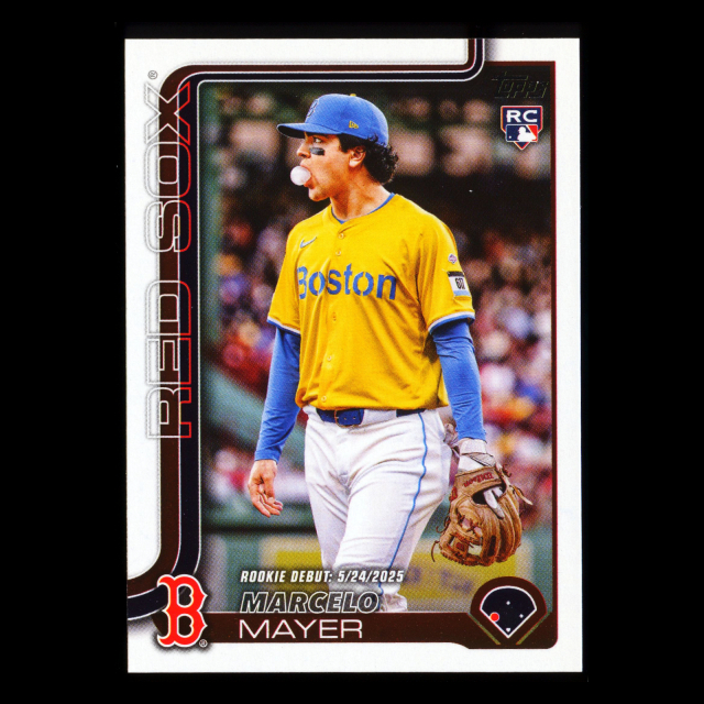 Marcelo Mayer 2025 Topps Update Rookie Debut Red Sox