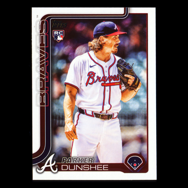 Parker Dunshee RC 2025 Topps Update Rookie Braves