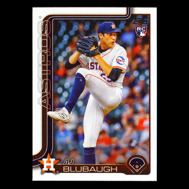 AJ Blubaugh RC 2025 Topps Update Rookie Astros