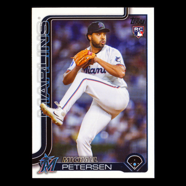 Michael Petersen RC 2025 Topps Update Rookie Marlins