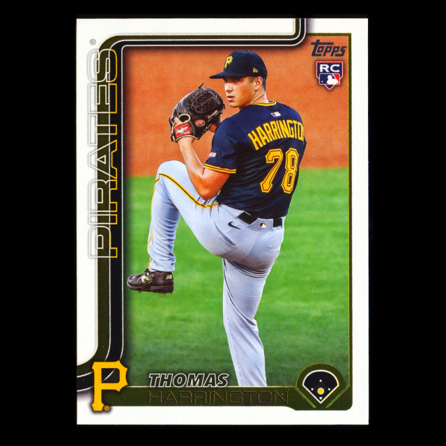 Thomas Harrington RC 2025 Topps Update Rookie Pirates
