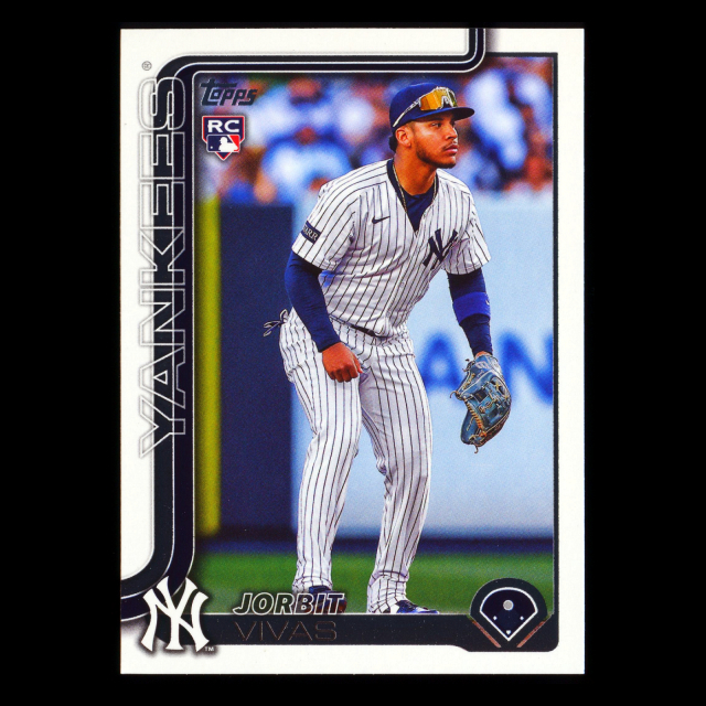 Jorbit Vivas RC 2025 Topps Update Rookie Yankees