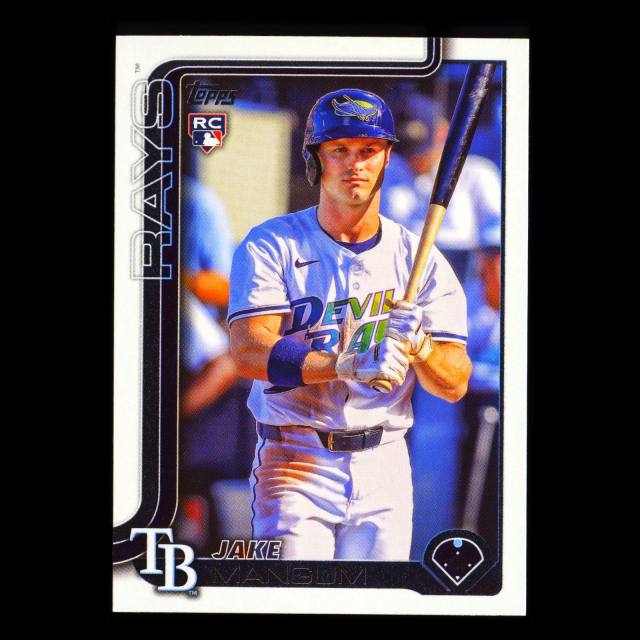 Jake Mangum RC 2025 Topps Update Rookie Rays