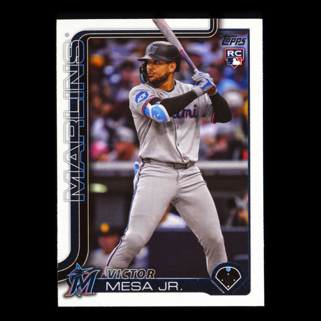 Victor MESA JR. RC 2025 Topps Update Rookie Marlins