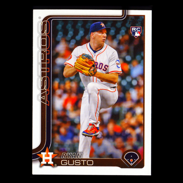 Ryan Gusto RC 2025 Topps Update Rookie Astros