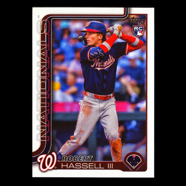Robert Hassell III RC 2025 Topps Update Rookie Nationals