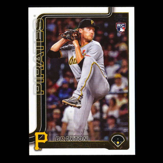 Braxton Ashcraft RC 2025 Topps Update Rookie Pirates