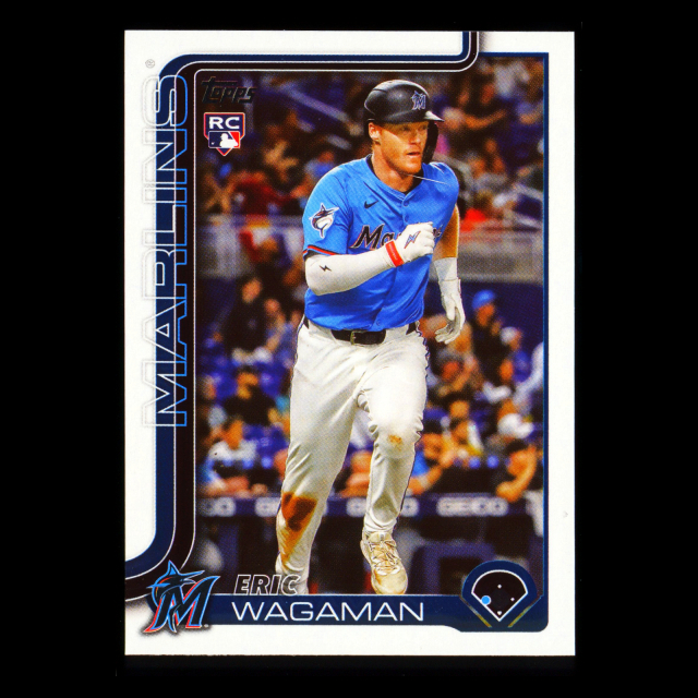 Eric Wagaman RC 2025 Topps Update Rookie Marlins