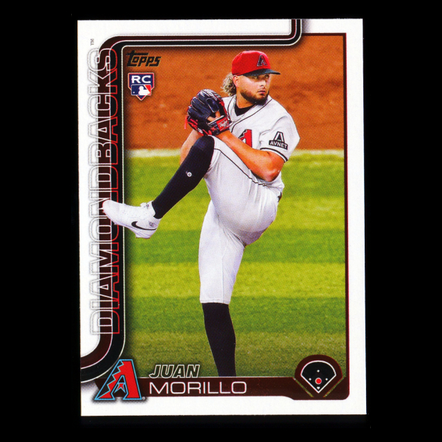 Juan Morillo RC 2025 Topps Update Rookie Diamondbacks