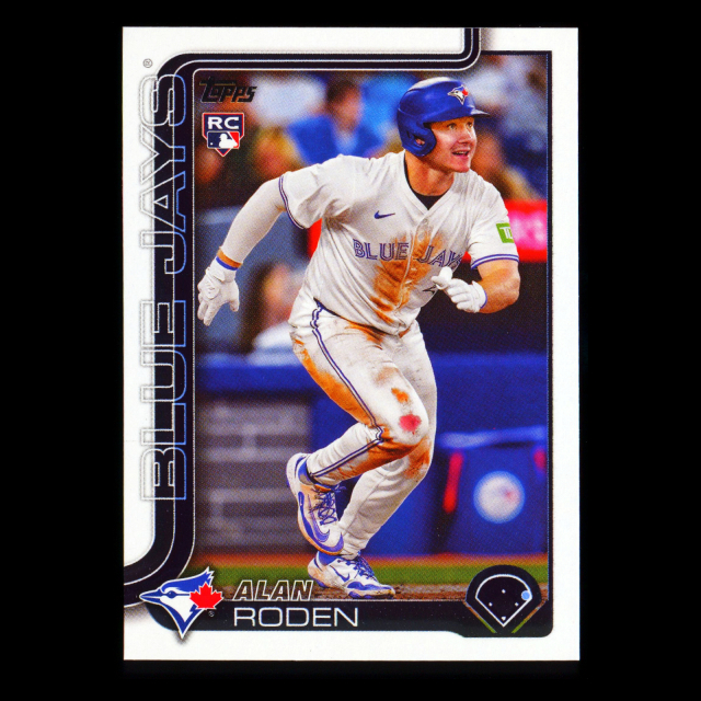 Alan Roden RC 2025 Topps Update Rookie Blue Jays