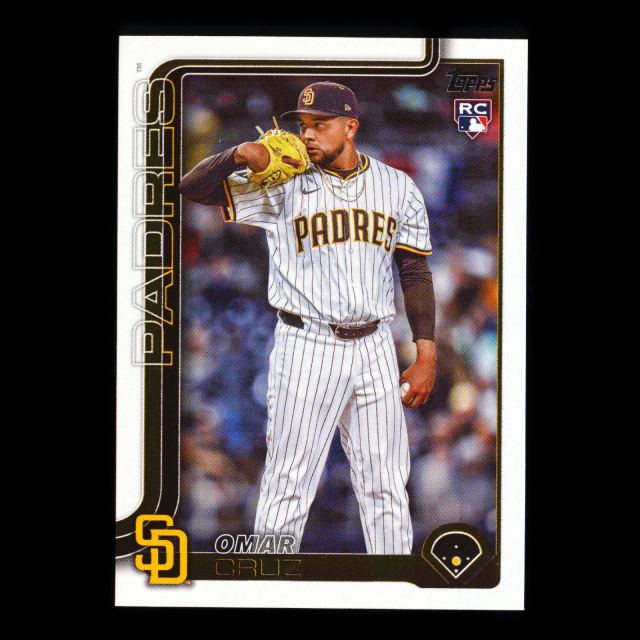 Omar Cruz RC 2025 Topps Update Rookie Padres