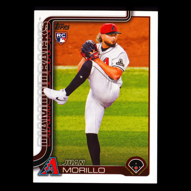 Juan Morillo RC 2025 Topps Update Rookie Diamondbacks