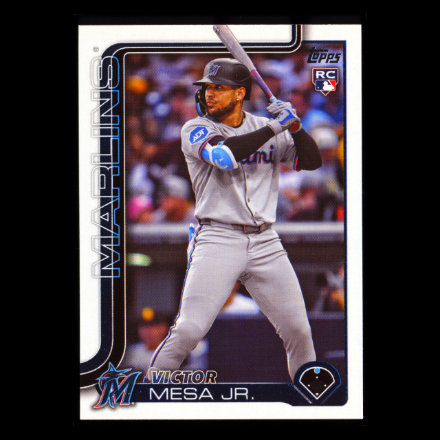 Victor MESA JR. RC 2025 Topps Update Rookie Marlins