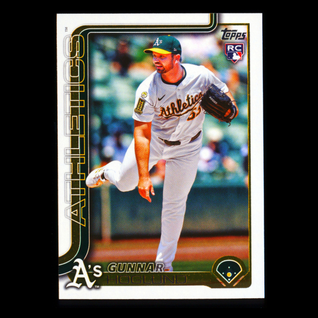Gunnar Hoglund RC 2025 Topps Update Rookie Athletics