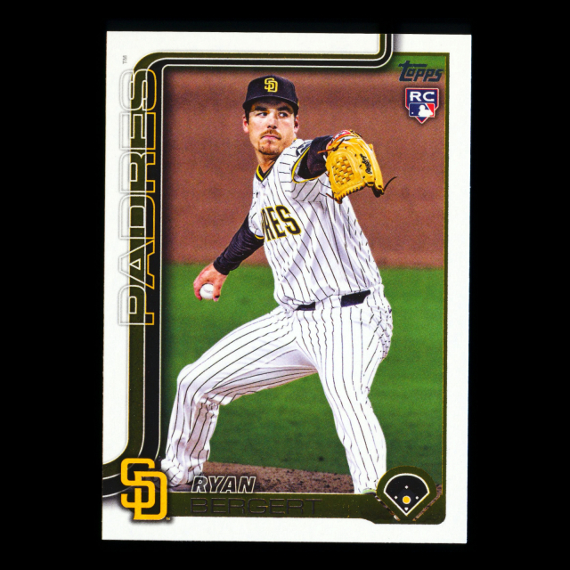 Ryan Bergert RC 2025 Topps Update Rookie Padres
