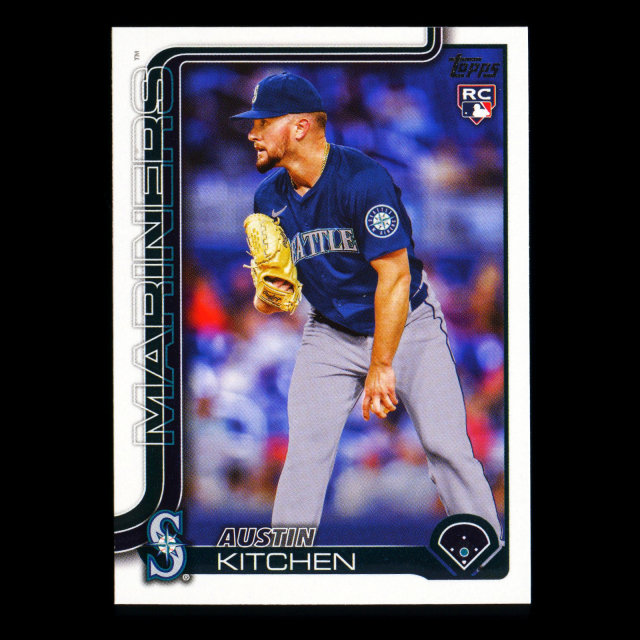 Austin Kitchen RC 2025 Topps Update Rookie Mariners