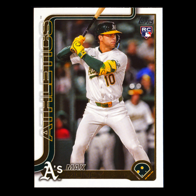 Max Muncy RC 2025 Topps Update Rookie Athletics