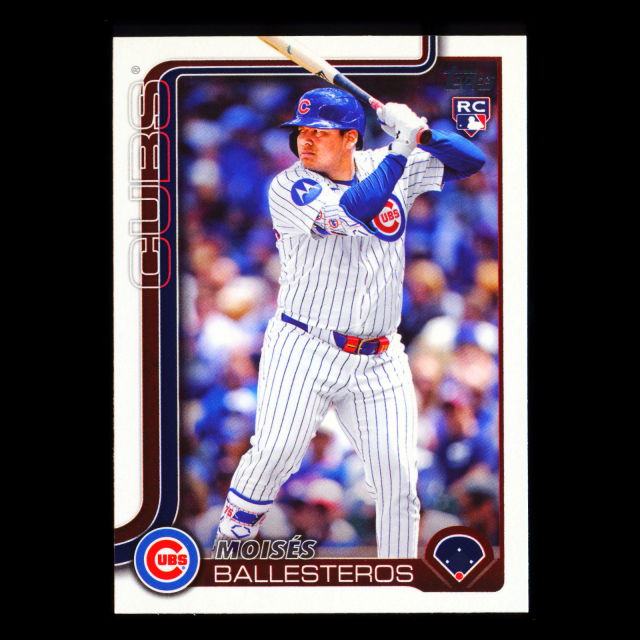 Moiss Ballesteros RC 2025 Topps Update Rookie Cubs