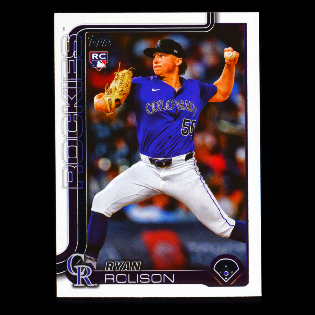 Ryan Rolison RC 2025 Topps Update Rookie Rockies