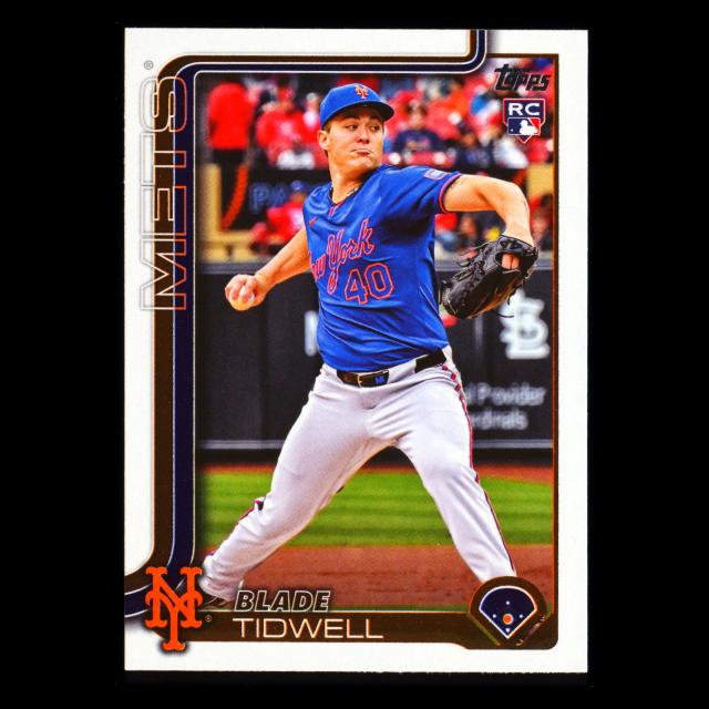 Blade Tidwell RC 2025 Topps Update Rookie Mets