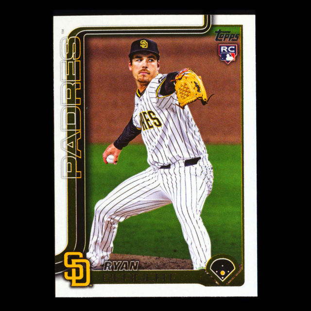 Ryan Bergert RC 2025 Topps Update Rookie Padres