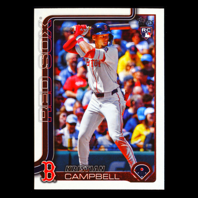 Kristian Campbell RC 2025 Topps Update Rookie Red Sox
