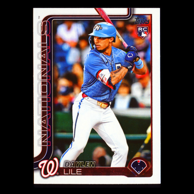 Daylen Lile RC 2025 Topps Update Rookie Nationals