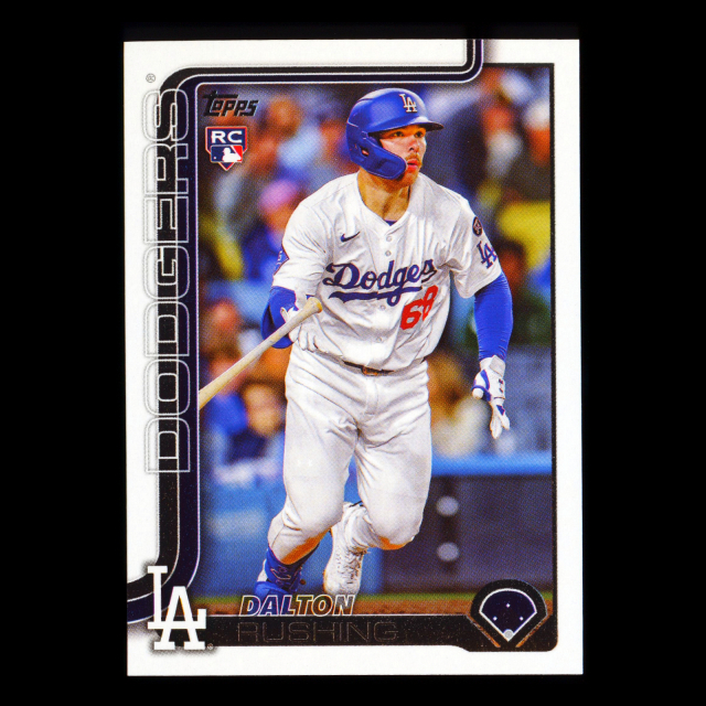 Dalton Rushing RC 2025 Topps Update Rookie Dodgers