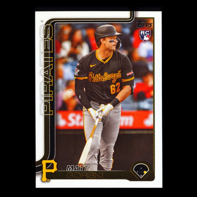 Matt Gorski RC 2025 Topps Update Rookie Pirates