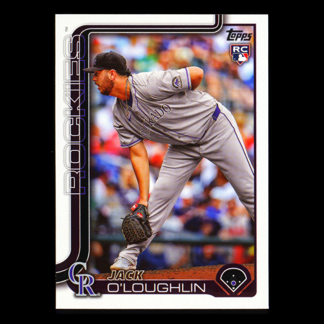 Jack OLoughlin RC 2025 Topps Update Rookie Rockies